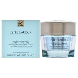 Estee Lauder - Crema Desintoxicante Nocturna Antioxidante Para Dormir Y Todo Tipo De Piel.