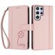 thumbnail image 3 of Funda Cartera Trébol para Samsung Galaxy S22 Ultra con Ranuras Tarjetas y Carga Inalámbrica Rosa, 3 of 6