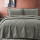 thumbnail image 5 of Quilt Liso Velvet Ibiza Gris Acero 2 Plazas, 5 of 5