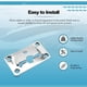 thumbnail image 5 of Kit de 2 accesorios de mesa de grado marino, de uso múltiple, de acero inoxidable, resistentes a la corrosión, desmontables, para caravanas, vehículos recreativos, barcos, yates, accesorios de hardwar, 5 of 7