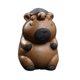 thumbnail image 4 of Estatua En Miniatura De Capibara Para Mascota De Té, Adorno Creativo De Escritorio Para Estante De Escritorio, Oficina, Marrón Oscuro, 4 of 5