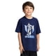 thumbnail image 1 of Camiseta Messi para niño, corte slim fit, estampado gráfico, algodón, azul oscuro, 1 of 4