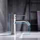 thumbnail image 2 of Grifo de lavabo de baño JXMMP de níquel cepillado de una sola manija, 2 of 6