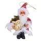 thumbnail image 2 of Decoración Colgante De árbol De Navidad, Estatuilla De Papá Noel Para Festival, Sombrero Estampado Rojo De Año Nuevo, 2 of 3