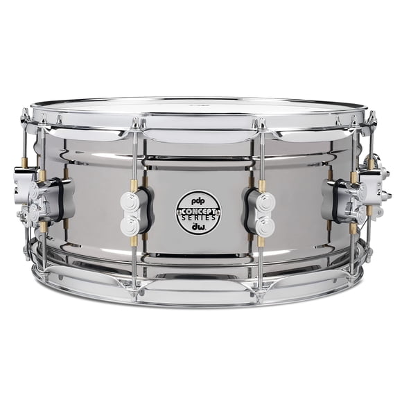 Snare Drum Pacific Drums Concept Series Níquel Negro 6 5 X 14 Pulgadas