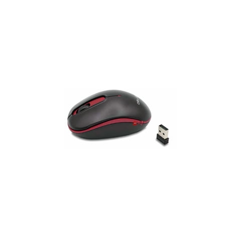 Dblue - Mouse Inalámbrico Óptico 1000Dpi Color Rojo - Ps