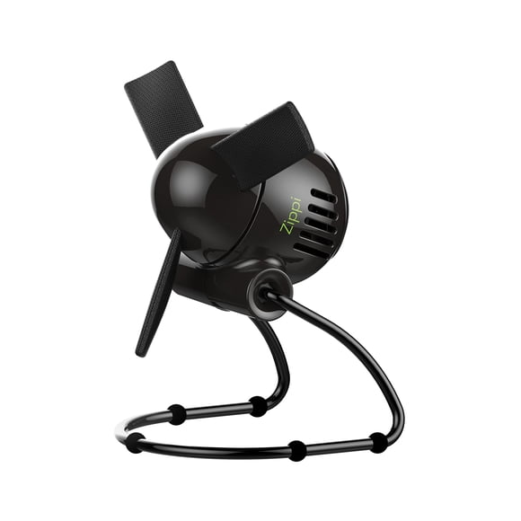 Ventilador personal Vornado Zippi, plegable, con refrigeración, 2 velocidades, color negro