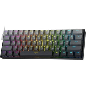 Teclado Para Juegos Redragon K617 Rapid Trigger 61 Teclas Con Cable