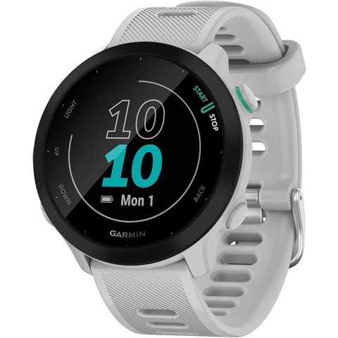 Smartwatch Garmin Forerunner 55 Blanco 42Mm Gps Running