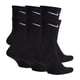 thumbnail image 3 of Calcetines Nike Performance Cushion Crew, 6 pares, negro y blanco, 3 of 9