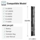 thumbnail image 2 of Batería de ordenador portátil NATNO KI04 de 38 Wh, 2600 mAh, 14,8 V, para HP Pavilion, 2 of 6