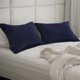 thumbnail image 3 of REGALWOVEN 2 Paquetes de Fundas de Almohada Suaves 1800 Microfibra Fundas de Almohada sin Cremallera, Estándar Azul Marino, 3 of 7