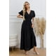 thumbnail image 2 of Maxi Vestido Largo Primavera Mujer Casual Eventos Texturizado 3338, 2 of 3