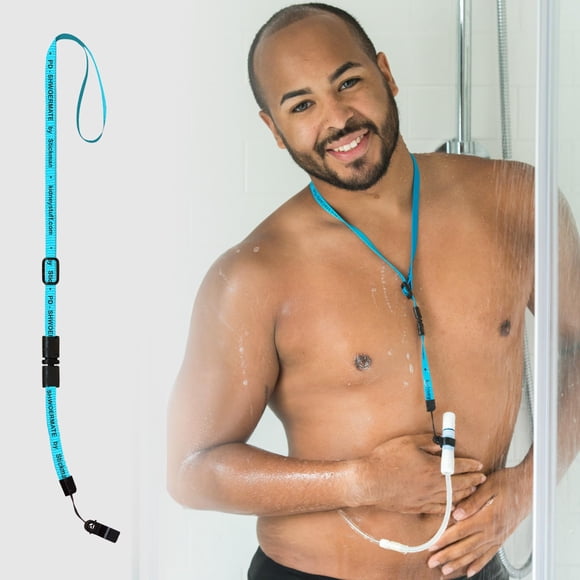 Soporte para Catéter de Ducha Stickman Diálisis PD Showermate
