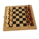 thumbnail image 1 of Juego De Tablero De Ajedrez Y Backgammon Plegable Internacional De Madera 3 En 1 34x34x3cm, 1 of 5