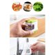 thumbnail image 3 of Herramienta de prensa de cubo de clavo de ajo, plástico libre de BPA con hojas de acero inoxidable | Trituras y rebanadas | Triturar, aplastar o dar ajo y hierbas | Lavavajillas Safe, 3 of 3