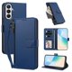 thumbnail image 2 of Funda con Billetera para [Samsung Galaxy A05s] con Bolsillo Zipper y Tarjetero Azul, 2 of 6