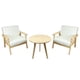 thumbnail image 1 of Set Nature Marfil: 2 poltronas + mesa redonda, 1 of 6