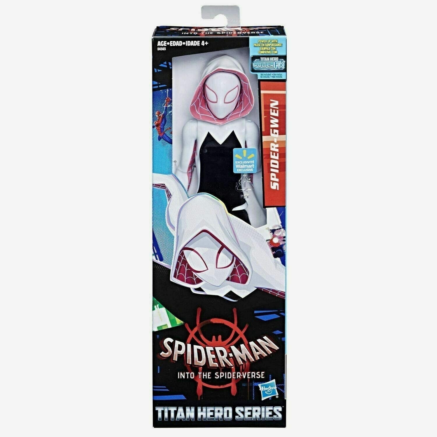 Figura De Accion Marvel Spider-man: Into The Spider-verse Titan Series Gwen F Togetic