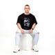 thumbnail image 4 of Polera Hombre Oversize Estampado Barber Negro Talla L, 4 of 5