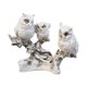 thumbnail image 3 of Escultura De Búho De Resina Coleccionable, Adorno De Escritorio Para Estantería, Estantería, Gabinete, Estilo D, 3 of 3