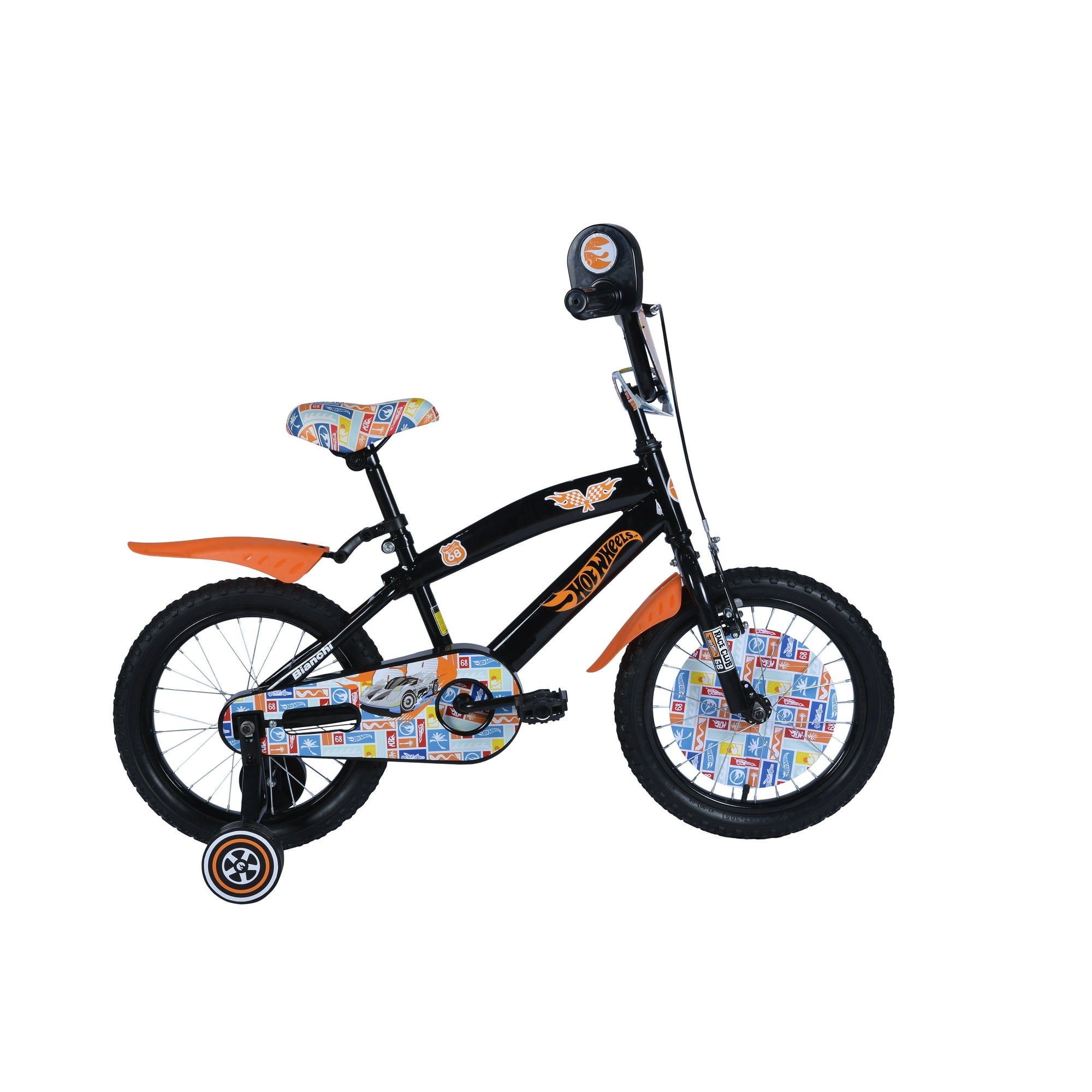 Bicicleta Hotwheels 16 Negro
