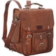 thumbnail image 1 of Cartera Satchel y Bandolera Sharo Classic Leather Cuero Mediano, 1 of 4