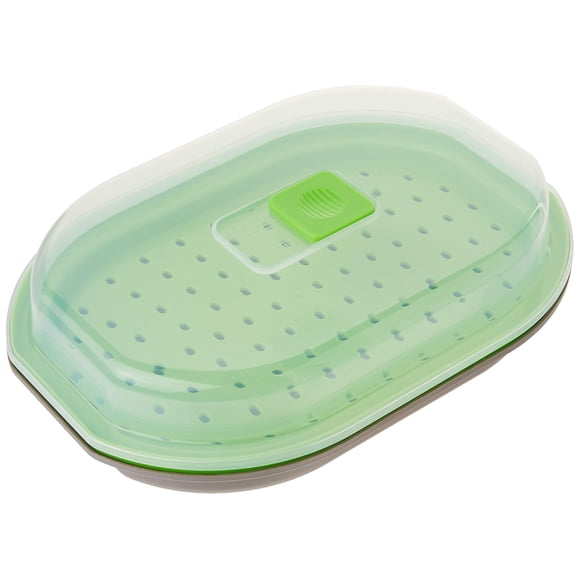 Steamer Progressive International para pescado y verduras, 1 litro, color gris