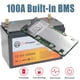 thumbnail image 5 of Batería de litio BTRPower 12V 100AH LiFePO4 Deep Cycle con BMS, 5 of 6