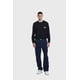 thumbnail image 4 of Jeans Hombre Wide Leg Costura Azul, 4 of 4