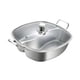 thumbnail image 4 of Olla Caliente De Acero Inoxidable Con Doble Sabor Para Shabu Shabu, Ideal Para Viajes, Fiestas Y Picnics, Con Tapa, 4 of 5