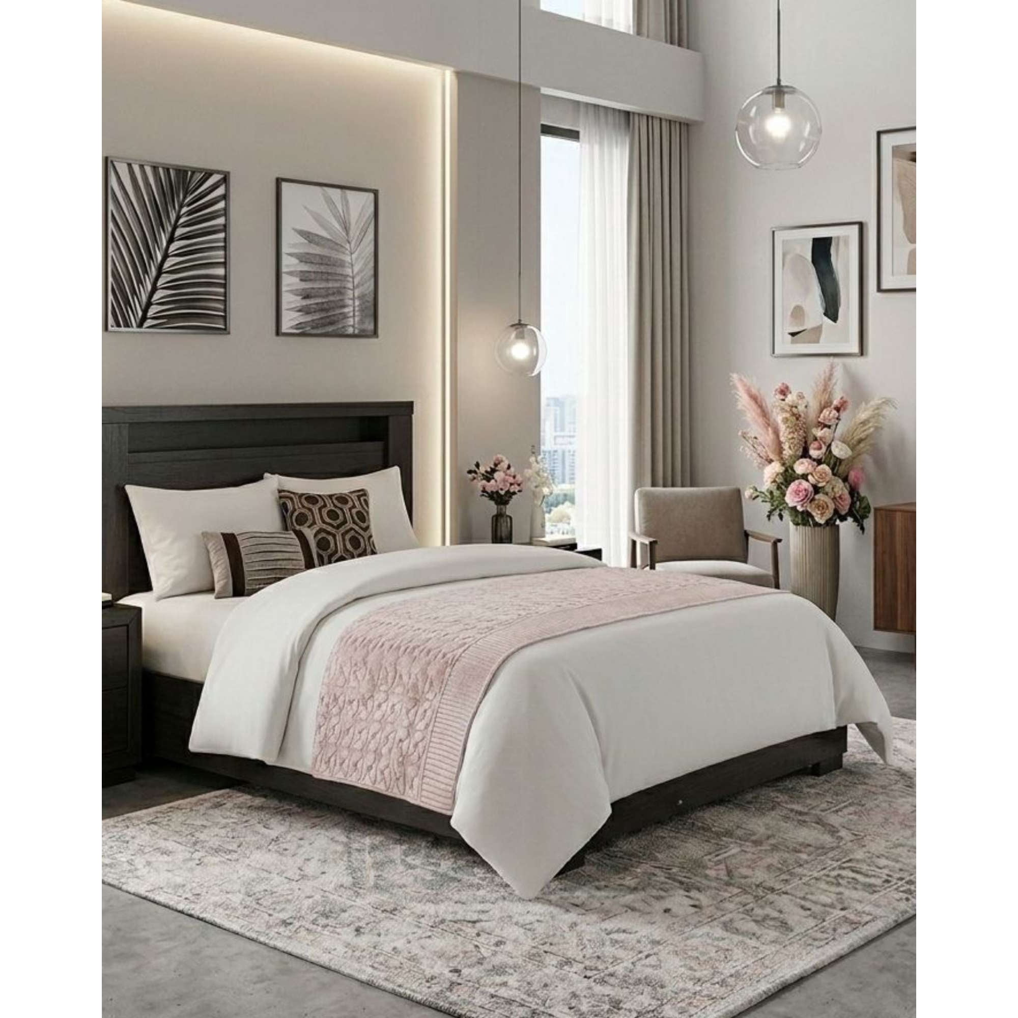 Imac Hogar - Piecera De Cama Velvet Luxury 90 X 210 Cm