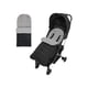 thumbnail image 3 of Saco de Dormir para Bebé Premium Ergonómico y Suave GRIS, 3 of 5