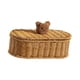 thumbnail image 1 of Cesta De Almacenamiento De Ratán Sintético Para Cocina, Mesa De Café, Baño, 28 Cm X 14 Cm X 9 Cm, 1 of 6