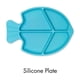 thumbnail image 2 of Plato de succión para bebés, platos de silicona con compartimentos para niños, platos portátiles para la primera etapa de alimentación, platos de succión para niños pequeños., 2 of 5