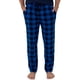 thumbnail image 1 of Pantalón de pijama con forro polar Fruit of the Loom para hombre, color azul, talla L, 1 of 3