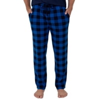 Pantalón De Pijama Con Forro Polar Fruit Of The Loom Para Hombre, Color Azul, Talla L