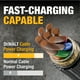 thumbnail image 2 of Cable USB tipo C a USB tipo A, carga rápida DEWALT de 6 pies, 2 of 3