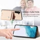 thumbnail image 2 of Funda Billetera Tejida para Samsung Galaxy A54 5G con Soporte y Tarjetero Beige, 2 of 4