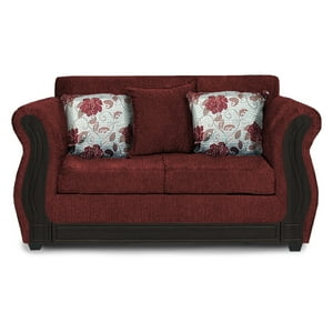 Adonis Leudh - Sofá 2 Personas Caburgua Chenille Rojo