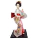 thumbnail image 3 of Decoración De Estante De Mu?ecas De Kimono Artesanal De Geisha Japonesa De 12 Pulgadas, 3 of 5