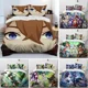 thumbnail image 1 of Genshin Impact Game Bedding Set Boys Girls Size Duvet Cover Pillowcase Bed Kids Adult Home Textileextile Bed Sheets, 1 of 5