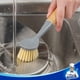 thumbnail image 4 of Cepillo para platos MR.SIGA con mango de bambú y raspador, paquete de 2, 4 of 7