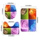 thumbnail image 3 of Elemental Juego de 3 alfombras de baño de coral fleece: tapete de baño + alfombra de inodoro en forma de U + funda de tapa de inodoro en forma de O, 3 of 6