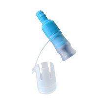 Magideal - Bolsa De Agua Para Vejiga, Válvula De Mordida Con Cubierta A Prueba De Polvo Con Interruptor, Boquilla De Salida De Agua Para Paquete, Acceso Rápido , Azul Claro