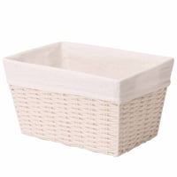 Canasto Cesta Organizadora Carry All Estilo Ratán S