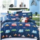 thumbnail image 1 of Juego De Cama Funda Nórdica 3d Autobús Y Coche Para Niños, 1 of 3