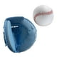 thumbnail image 4 of Guantes De Receptor De Béisbol PU Con Pelota De Béisbol Teeball Guante Hombres Mujeres Unisex Azul, 4 of 5