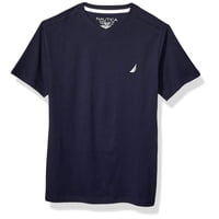 Camiseta Nautica Legacy De Manga Corta Con Cuello En V Para Niños De 10 A 12 Años