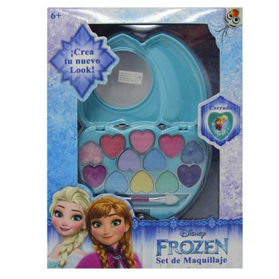 Maquillaje Infantil Doble Corazón Frozen